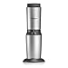 SodaStream Crystal Sparkling Water Maker Starter Kit, Black and Silver