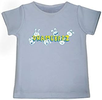 Zeezeezoo Dramebaaz Printed Baby Boy &Girl Blue T-shirt