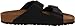 Birkenstock Unisex Arizona Sandal,Black Oiled Leather,41 M EU