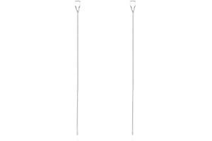 SLUYNZ 925 Sterling Silver Chain Threader Earrings Dangle for Women Teens Long Dangle Earrings Line Earrings Tassel