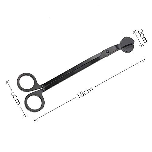 Candle Wick Trimmer Wick Clipper Wick Cutter Wick Scissor (Matte Black)