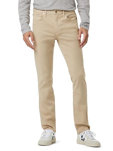 Joe’s Jeans Men’s Brixton Non-Denim Straight and Narrow Leg Twill Pant, Cobblestone