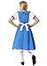 Child Alice in Wonderland Deluxe Alice Costume Dress Large (12-14) Blue,White