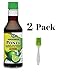 Kikkoman Ponzu Citrus Seasoning, Dressing and Sauce Bundled with Lime 10 oz (Pack of 2) Bundled with Silicone Basting Brush in a Prime Time Direct Sealed Bag