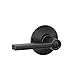 Schlage F40 LAT 716 Latitude Door Lever, Bed & Bath Privacy Lock, Aged Bronze
