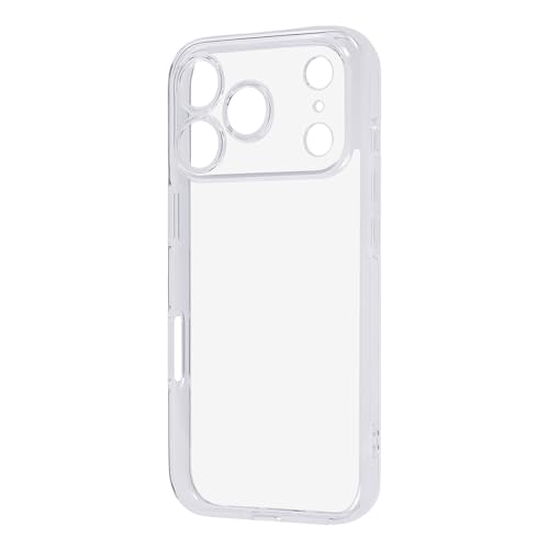 レイ・アウト iPhone 17 Pro用 ケース クリア 【 カメラを守る 精密設計 】 耐衝撃 ソフトケース 精密設計 透明 カバー/クリア