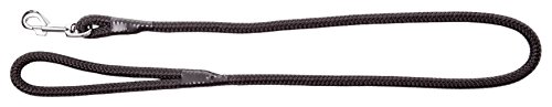 Dingo Dog Leash, Light Lead Made of Cord, Black 10340