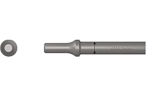 Ajax Tool Works A963-18 Pneumatic Bit, Straight Punch, .498 Shank Turn Type, Length 18