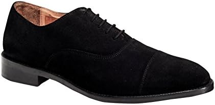 Men's Dress Shoe Clinton Cap-Toe Oxford Full Grain Leather Goodyear Welted