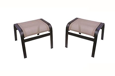 Amazon Com Sunny Furnishings San Diego Ottoman Set Of 2