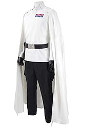 Rongxu Mens Imperial Officer Cosplay Costume Battle