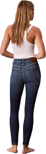 High Rise Skinny Lv047D757G Jeans, Blue (Midtown Blue), 24W / 30L Femme