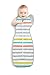 Love To Dream Swaddle UP 50/50 Lite, Multi Stripe, Medium, 13-18.5 lbs