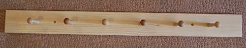 36" Shaker Peg Rack Unfinished