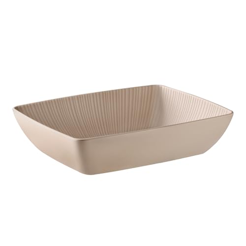 APS 85418 GN 1/2 Bowl Nero, Melamine, 3.5 litres, 32.5 x 26.5 cm, Height 7.5 cm
