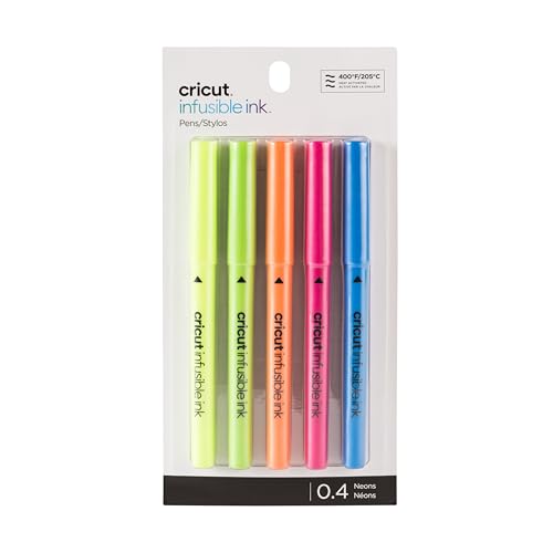 Cricut Infusible Ink™-Stifte (0,4), Neonfarben (5 Stueck)