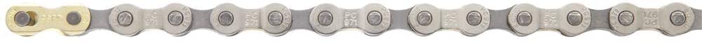 SRAM PC971 9spd Chain, Grey/Silver (114 Links), 1/2 x 3/32