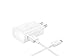 Galaxy S7 S7 Edge S6 S6 Edge LG G2 G3 G4 for Samsung Adaptive Fast Charger Micro USB Cable Kit {Wall Charger + Cable} Fast Charging for up to 50% faster charging (WHITE)
