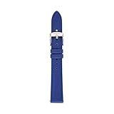 Fossil Women's S161014 Blue Leather 16mm Watch Strap
