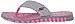 SKECHERS Performance Womens Go Flex-Vitality Flip Flop,Gray/Hot Pink,7 M US