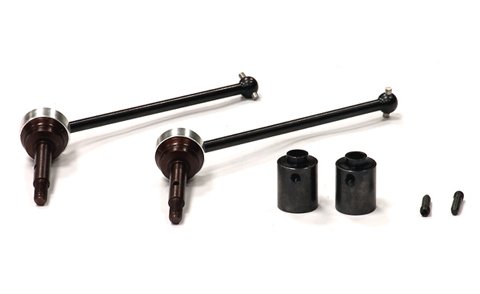 Integy RC Model Hop-ups T7988 Universal Drive Shaft Set for Traxxas 1/10 Stampede 2WD, Rustler 2WD XL5 & VXL
