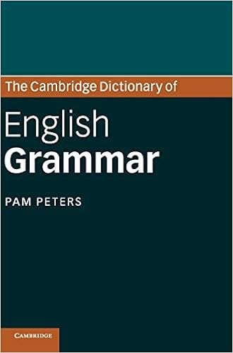 Amazon.com: The Cambridge Dictionary of English Grammar ...