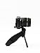 Dolica SG-100 Smart Grip, Handheld Grip Tripod/Stand and Car Adapter for Cameras and Smartphones (Black)