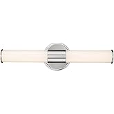 ML Lighting 2220-BN Trumann 1-Light Vanity, LED Brushed Nickel