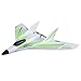 E-flite EFLU4250 UMX F-27 Evolution BNF Basic with AS3X and Safe, White With Green