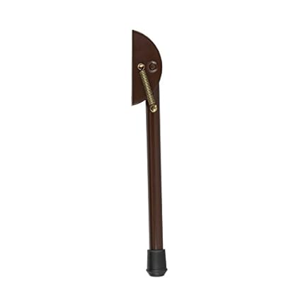 Bodenschieber Türtfeststeller Torstopper Garagentorfeststeller - ST - 250x14 braun