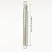 Wuchieal Portable Telescopic Silver Sticks for Belly Dance Isis Wings, 1 Pair, 5.9