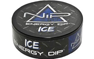 Nip Energy Dip - Tobacco Free - Nicotine Free Healthy Dip Tobacco Alternative Single Can Wintergreen-Ice