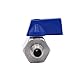 DERNORD Stainless Steel Mini Ball Valve NPT Thread (1/8