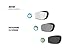 Bertoni Motorcycle Goggles Riding Padded Glasses Photochromic Antifog - Adjustable Strap - Ventilated Italy F112A Motorbike Goggles