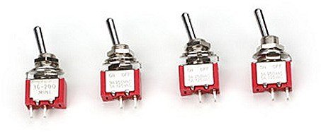 SPST Mini Toggle Switch (4)