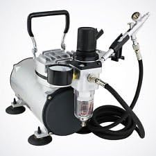Aerograph Airbrush High Performance Airbrush Air Compressor With Filter, Air Hose & Holder (8858517404376)