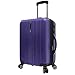 Traveler's Choice Tasmania 100% Pure Polycarbonate Expandable Spinner Luggage, Purple, Carry-on 20-Inch