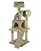 Go Pet Club F75 Tree Condo Scratcher Post Pet Bed Furniture, 50-Inch, Beigethumb 1