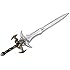 Kiumi 西洋剣　洋剣　コスプレ　悪役 道具　武器　風ソード 全長100cm　ウォークラフト　Warcraft