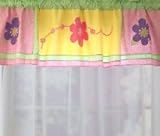 Bright and Trendy Flower Valance