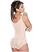 Salome 0420 Fajas Colombianas Reductoras y Moldeadoras Bra Girdle with Zipper for Women Beige M