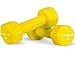 Fitness Republic Neoprene Dumbbell Set of 2, 2-20 Pounds Sets Non-Slip, Hex Shape, Free weights set for Muscle Toning, Strength Building, Weight Loss - Portable Weights for Home Gym Hand Weight