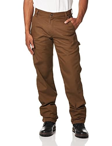Dickies Men's Tough Max Duck Carpenter Pant, Stonewashed Timber