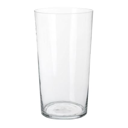 Ikea Bladet Vase Clear Glass 45 Cm Amazon Co Uk Kitchen Home