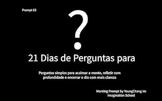Livro 21 Dias de Perguntas para Mães