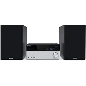 TechniSat Digitadio 750 DAB+ micro-hifi-systeem (DAB+, FM, CD-speler, Bluetooth-audiostreaming, 100 Watt RMS stereo…