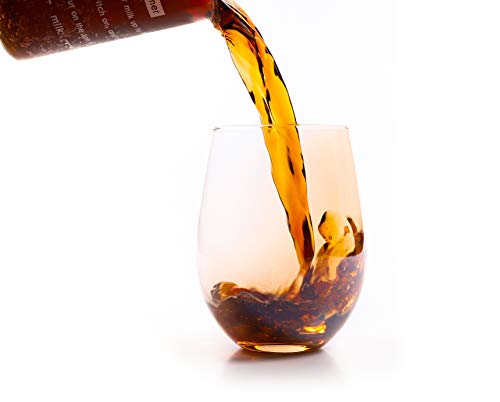 MIUSITE Essential Wine Water Drinking Highball Glasses Set of 4-500ml（17.6oz） - Thumbnail 2