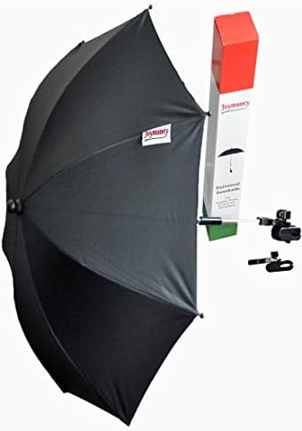 Parasol Umbrella for Pram Buggy Pushchair and Stroller Universal for Infant and Baby with UV Sun Protection and TWO BRACKETS