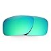 OOWLIT Replacement Sunglass Lenses for Oakley Holbrook POLARIZED (Green, Green Mirror-Polarized)