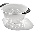 OXO Good Grips 3 QT Plastic Colander, White (Pack of 12)